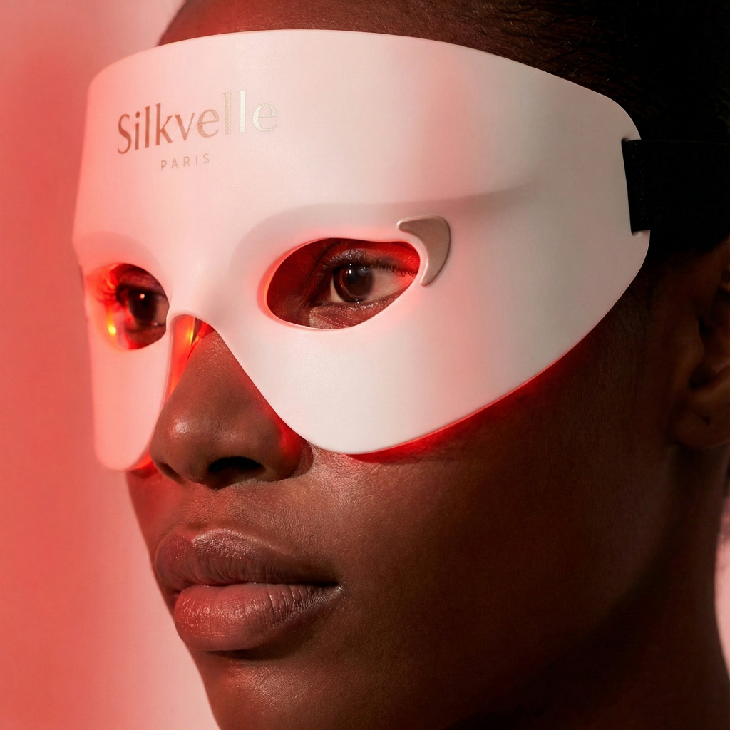 Silkvelle Eye Mask Woman Dark